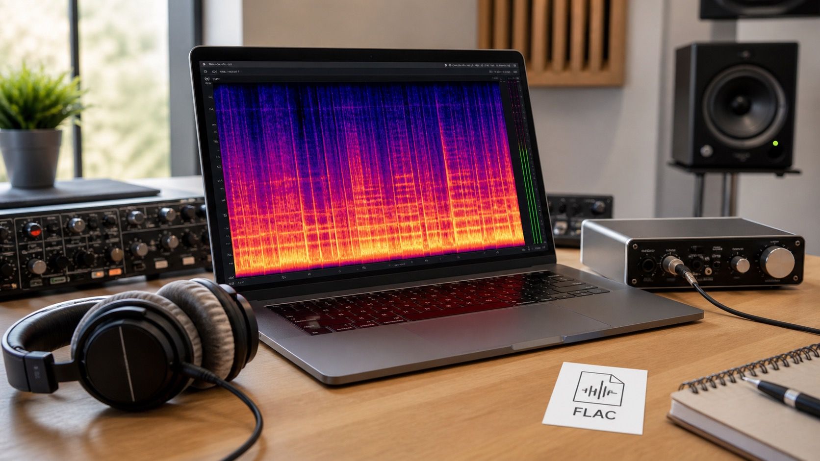 FLAC Spectrogram Checks for AI Music Exports