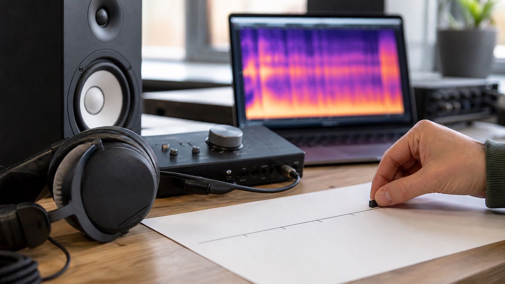 Using a Spectrogram Generator to Check Audio Quality Problems